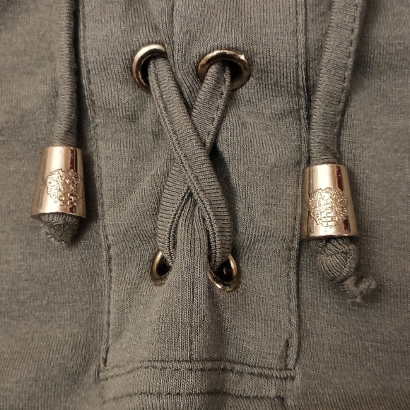 Vince Camuto Summer Safari Lace Up Top - Picture 3 of 5